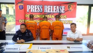 Dit Reskrimsus Polda Kaltim Berhasil Ungkap Kasus BBM (Solar) llegal dengan Jumlah Ribuan Liter