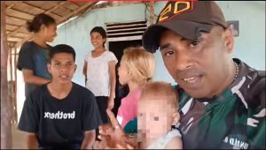 Heboh Warga Asli Maluku Punya Tiga Anak Berparas Bule, Kabarnya Keturunan Nenek Moyang