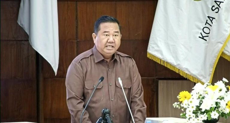 Anggota DPRD Kaltim, Ekti Imanuel dalam Rapat Paripurna DPRD Kaltim ke-43. (dok. Screenshot/dprdkaltimofficial)