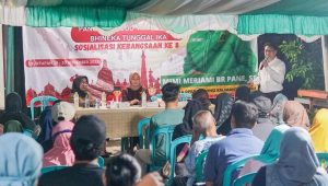 Gelar Sosbang di Dapil 1 Kaltim, Mimi Meriami BR Pane Disambut Antusias Warga