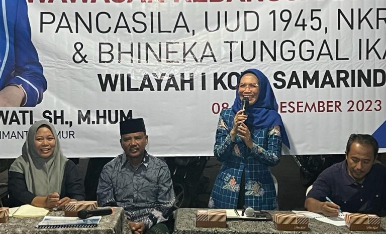 Legislator Kalimantan Timur Puji Setyowati gelar Sosialisasi Wawasan Kebangsaan (foto: Pribadi)