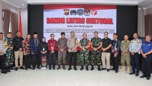 Kapolres Bontang Pimpin Rakor Lintas Sektoral dalam rangka Kesiapan Pengamanan Operasi Mantap Praja Mahakam 2024