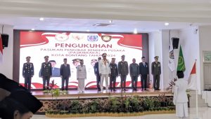Hadiri Pengukuhan Paskibraka Kota Bontang, Wali Kota Bertugas sebagai Pembina Upacara