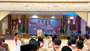 Hadiri Gala Dinner Gerakan Pramuka Kaltim, Wali Kota Bontang Sebut Pramuka Bentuk Kemandirian Generasi