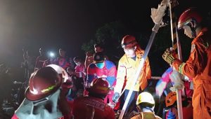 Selama 1 Jam Korban Meninggal di Sungai Perairan Mahakam Dievakuasi Tim Rescue Gabungan